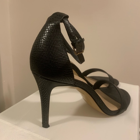 BLACK ALDO HIGH HEEL SANDAL - Picture 5 of 6